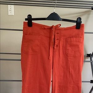 Gauze crop pants, summer ready!